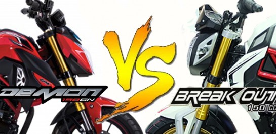 ศึก mini Sport Bike GPX Demon 150GN VS Ryuka Breakout 150