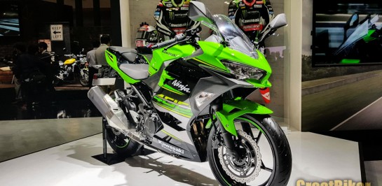 Ninja 400 โมเดลสายพันธ์สปอร์ต ถอด DNA จากแชมป์เต็มพิกัด