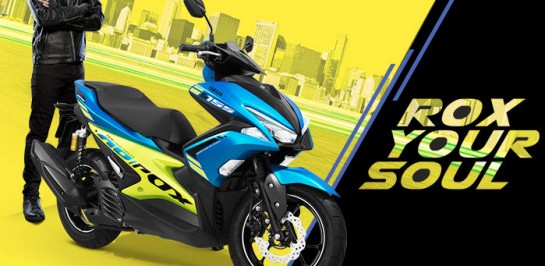 แนะนำ Yamaha Aerox 155 สีใหม่!! New Color of Sportmatic