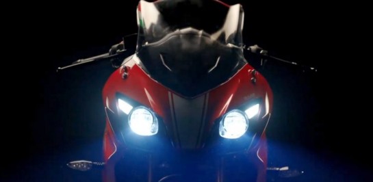 มาแล้วทีเซอร์แรกแบบตัวเป็นๆ ของ TVS Akula หรือ BMW S310RR