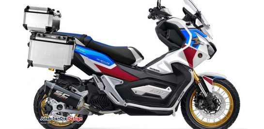 ชมภาพ render New Honda ADV150 Africa Twin เวอร์ชั่น!