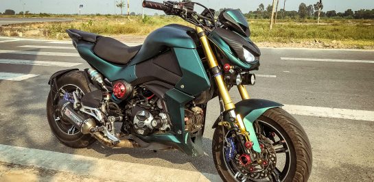 แต่ง Honda MSX125 ให้เป็น Kawasaki Z1000 คันจิ๋ว จากเวียดนาม!