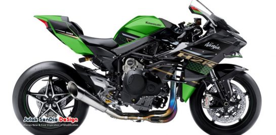 ชมภาพ render Kawasaki Ninja 250 H2R ซุปเปอร์ชาร์จ!