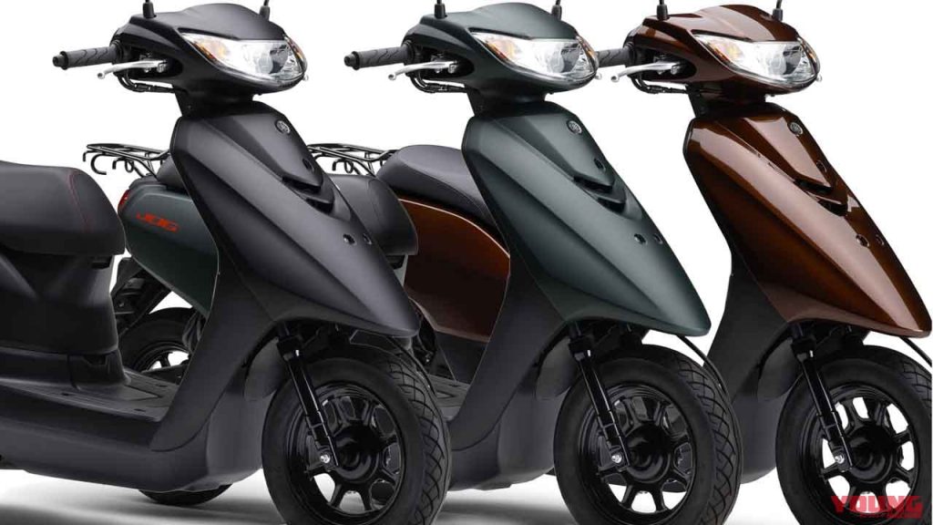 อัพเดทสีสันใหม่ของ 2021 Yamaha Jog ในประเทศญี่ปุ่น