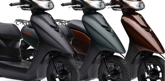 อัพเดทสีสันใหม่ของ 2021 Yamaha Jog ในประเทศญี่ปุ่น