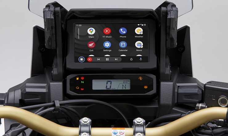 Honda CRF1100L Africa Twin เตรียมอัพเดทสู่ Android Auto