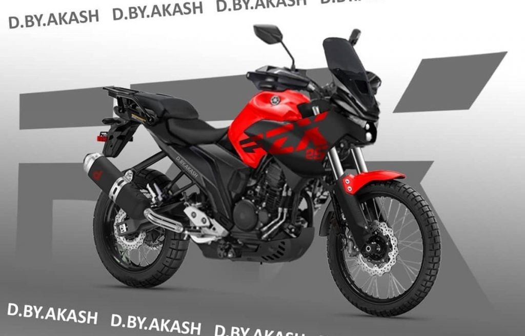 เรนเดอร์อย่างไม่เป็นทางการของ Yamaha FZ-X