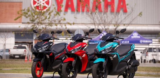 ยามาฮ่าส่ง All New YAMAHA AEROX สุดยอดผู้นำรถจักรยานยนต์สปอร์ตออโตเมติก พร้อมเทคโนโลยี Y-Connect เชื่อมชีวิตคุณเข้ากับรถคู่ใจ