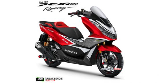 All New Honda PCX160 Racing เผยภาพ Render!