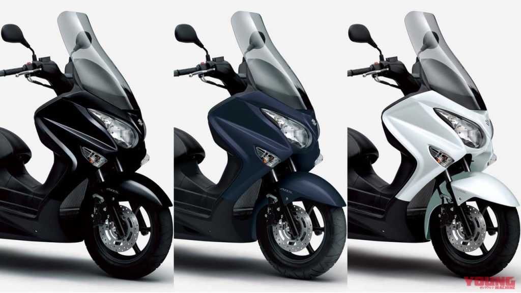 อัพเดตสีสันใหม่ของ 2021 Suzuki "Bergman 200"