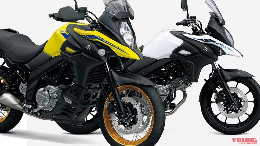 อัพเดทสีสันใหม่่ของ 2021 Suzuki V-Strom 650 Series