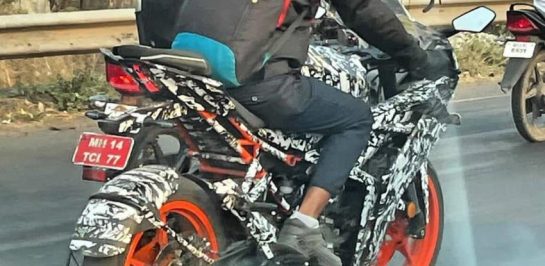 Spyshot KTM RC 200 หรือ RC 125 เริ่มทดสอบในประเทศอินเดีย