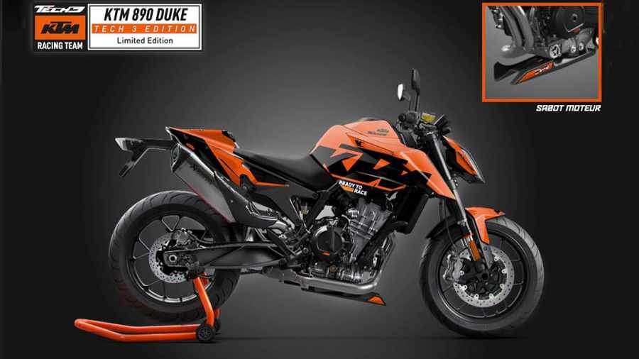 เปิดตัว 2021 KTM 890 Duke Tech 3 edition