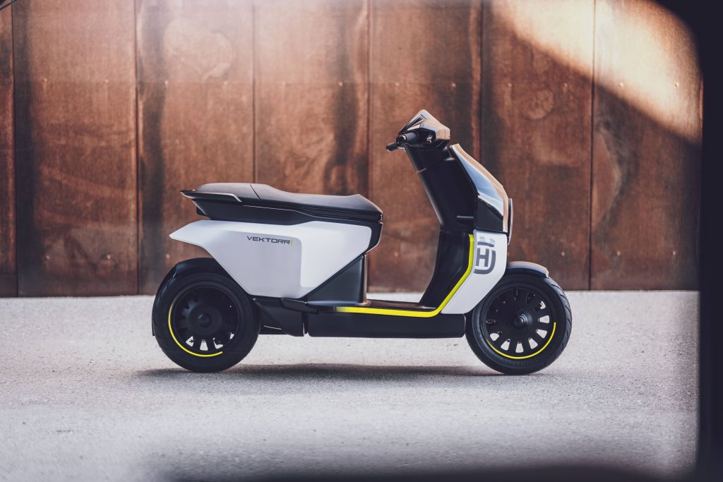 Husqvarna เผยโฉม Vektorr Concept สกู๊ตเตอร์พลังงานไฟฟ้าคันแรกของค่าย