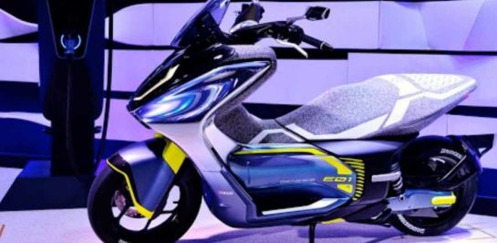 Yamaha EV สกู๊ตเตอร์ไฟฟ้าเปลี่ยนแบตฯ ได้ เผยภาพร่างเวอร์ชั่นวางขายจริงแล้ว!