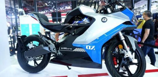 QJ Motor เปิดตัว QJ7000D รถมอเตอร์ไซค์พลังงานไฟฟ้า ที่งาน Beijing Motor Show 2021