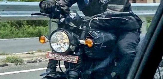 Spyshot ใหม่ของ Royal Enfield Hunter 350