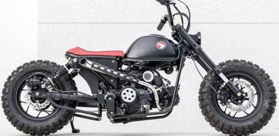 Honda Monkey Bobber ฉีกทุกกฏของการ Custom ผลงานของทาง K-Speed!