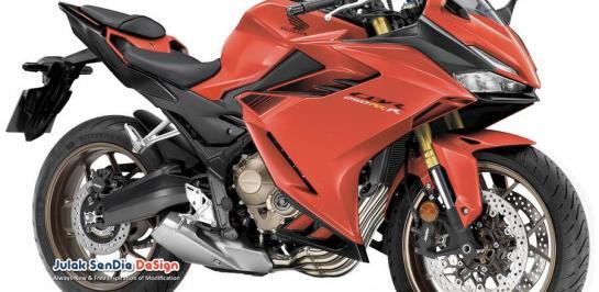 All New Honda CBR250RR-R 4 สูบเรียง เผยภาพเรนเดอร์ล่าสุด!