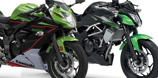 สีสันใหม่ของ 2022 Kawasaki Z 125 และ Ninja 125 สำหรับตลาดยุโรป