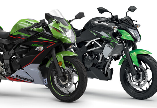 สีสันใหม่ของ 2022 Kawasaki Z 125 และ Ninja 125 สำหรับตลาดยุโรป