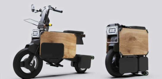 ICOMA “Tatamel Bike” สกู๊ตเตอร์พลังงานไฟฟ้าพับได้