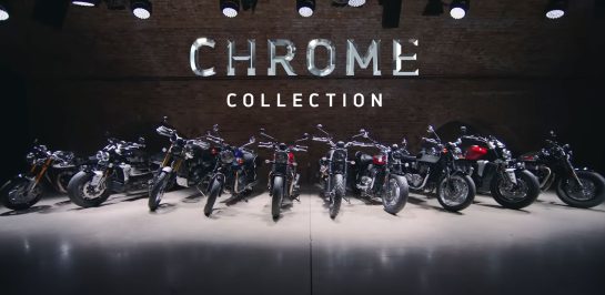 Triumph เปิดตัวชุดแต่งใหม่ Chrome Collection ในหลายผลิตภัณฑ์