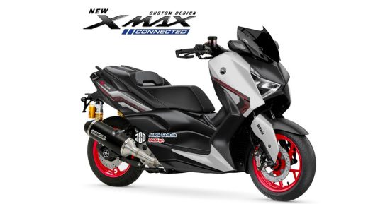 New Yamaha Xmax Connected เวอร์ชั่นสปอร์ต ฟีเจอร์จัดเต็ม