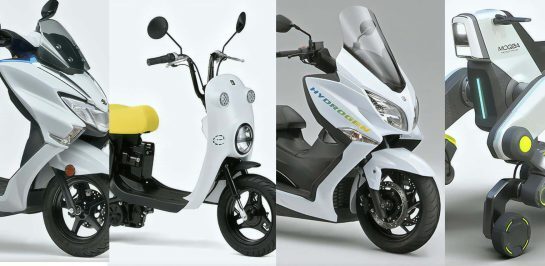 Suzuki เตรียมเปิดตัวสกู๊ตเตอร์ไฮโดรเจนคันแรกในงาน Japan Mobility Show 2023