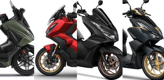 เปิดตัว New Honda Forza 350, ADV350, PCX160 และ Click 160 รุ่นใหม่ ในไทย อย่างเป็นทางการ!