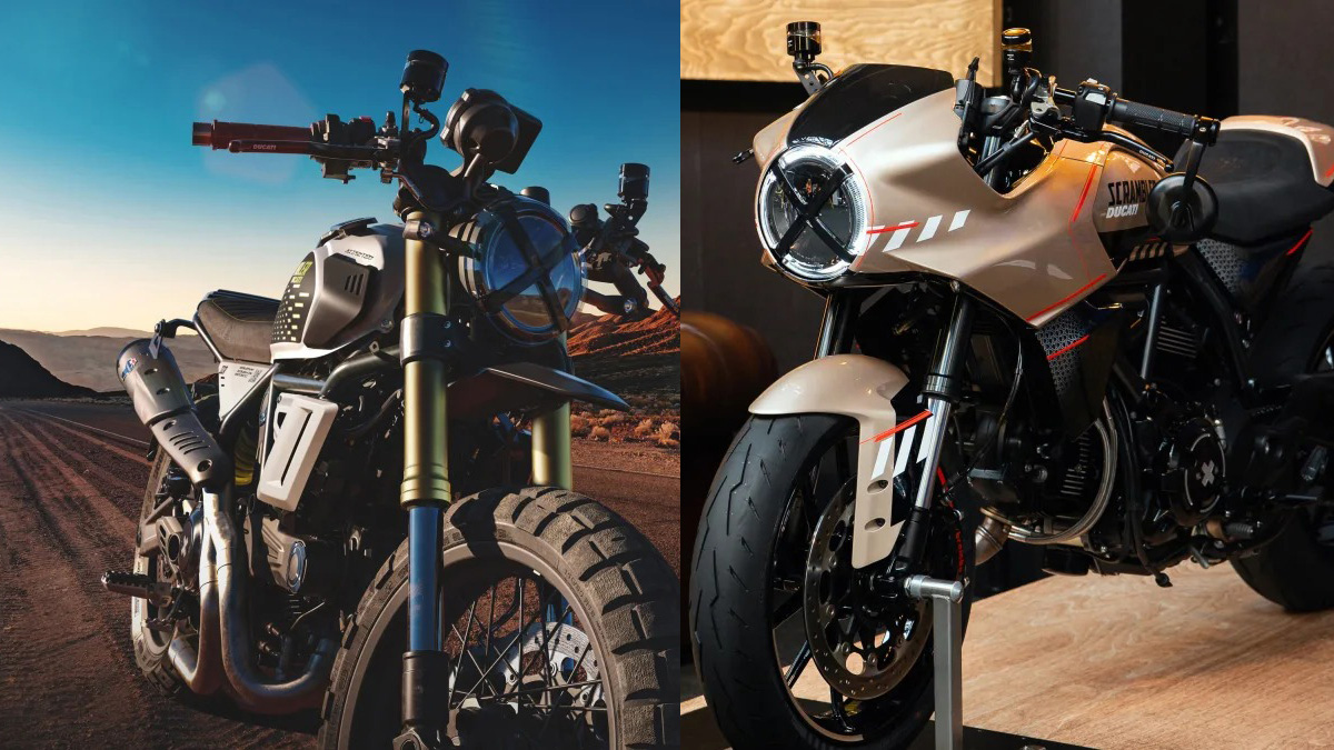 เผยโฉม Ducati Scrambler แนวคิดใหม่ CR24I และ RR24I