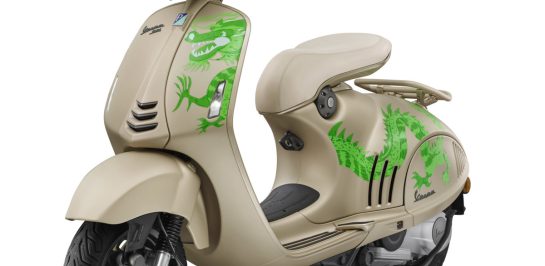 เปิดตัว Vespa 946 “Dragon” โมเดลพิเศษ เฉลิมฉลองวันชาติอิตาลี