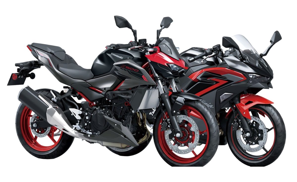 เปิดตัว Kawasaki Ninja 500 และ Z500 2025 อย่างเป็นทางการ