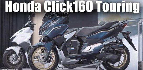 เจาะรายละเอียด All New Honda Click 160 เวอร์ชั่น Touring ฟีเจอร์มาเต็ม!