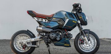 Honda Grom มินิ-สตรีทไฟท์เตอร์ จากสำนัก Steady Garage