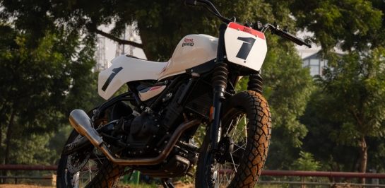 ชม Royal Enfield FT450 โมเดล Flat Tracker รากฐานจาก Guerrilla 450