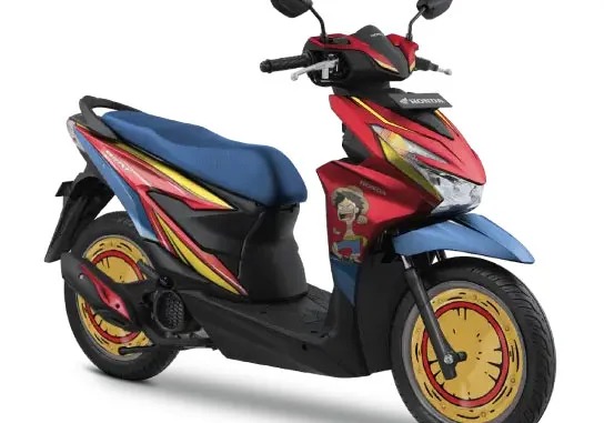 เผยโฉม Honda Beat One Piece X Tahilalats "Monkey D Luffy" โมเดลพิเซษ