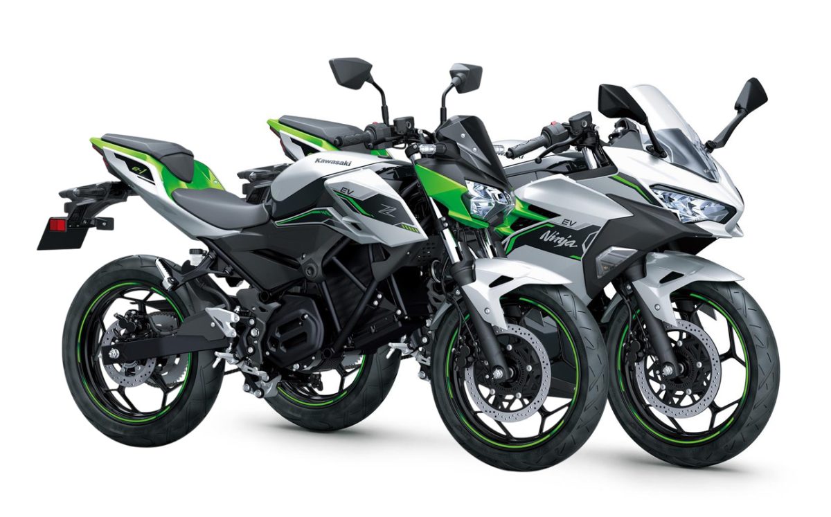 เปิดตัว Kawasaki Ninja e-1 และ Z e-1 2025 อย่างเป็นทางการ