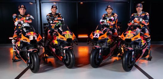 เปิดตัวทีมแข่ง KTM MotoGP 2025 ทั้งทีมโรงงานและทีมรอง